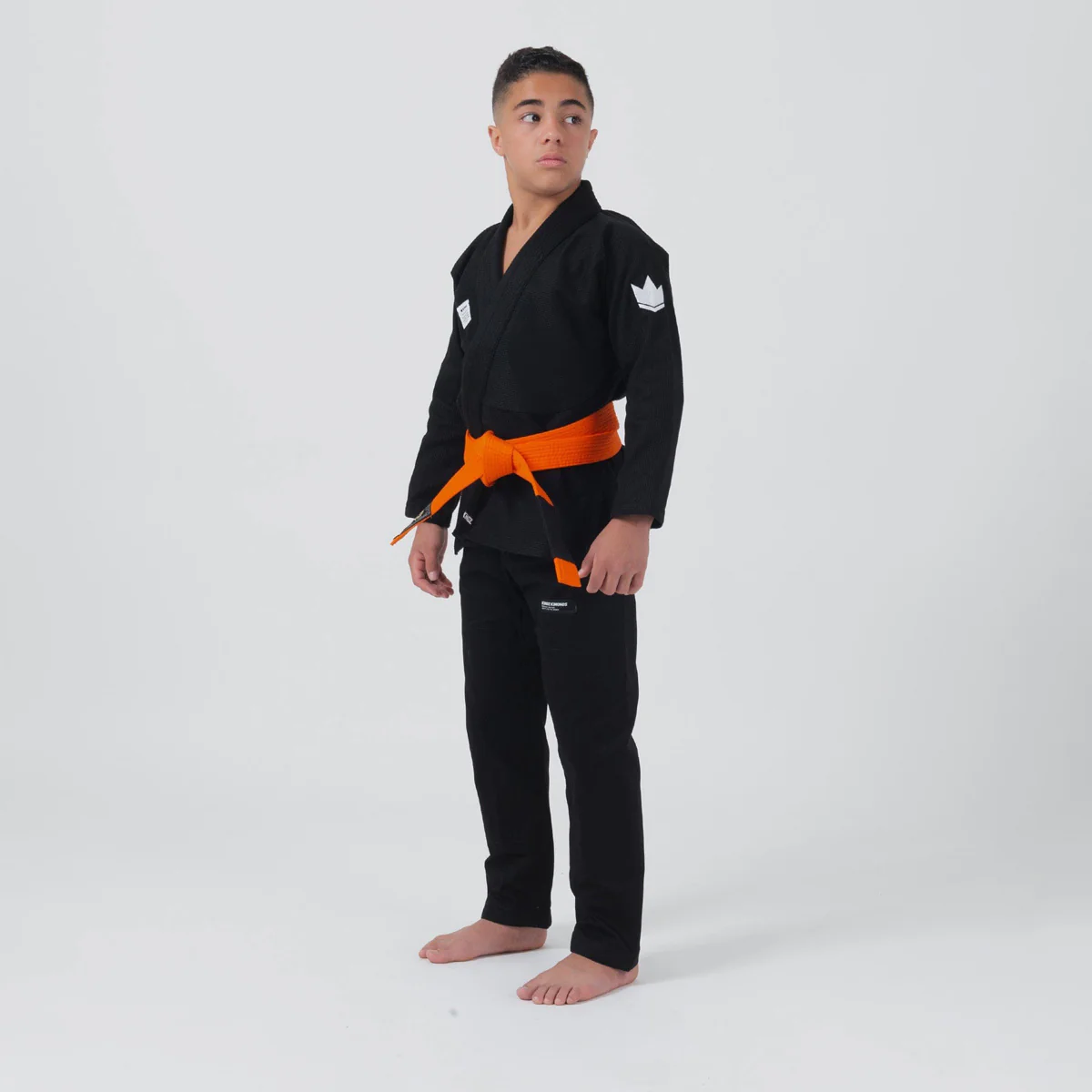 Gi BJJ Dziecko Kingz Kore V2 IBJJF Czarny  - Image 4