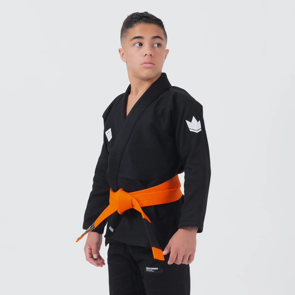Gi BJJ Dziecko Kingz Kore V2 IBJJF Czarny  - Image 7
