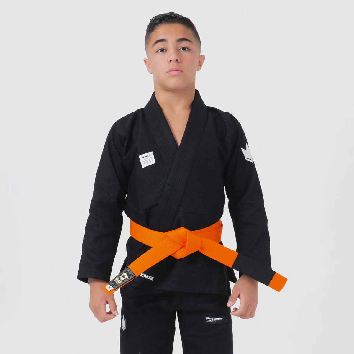 Gi BJJ Dziecko Kingz Kore V2 IBJJF Czarny  - Image 8