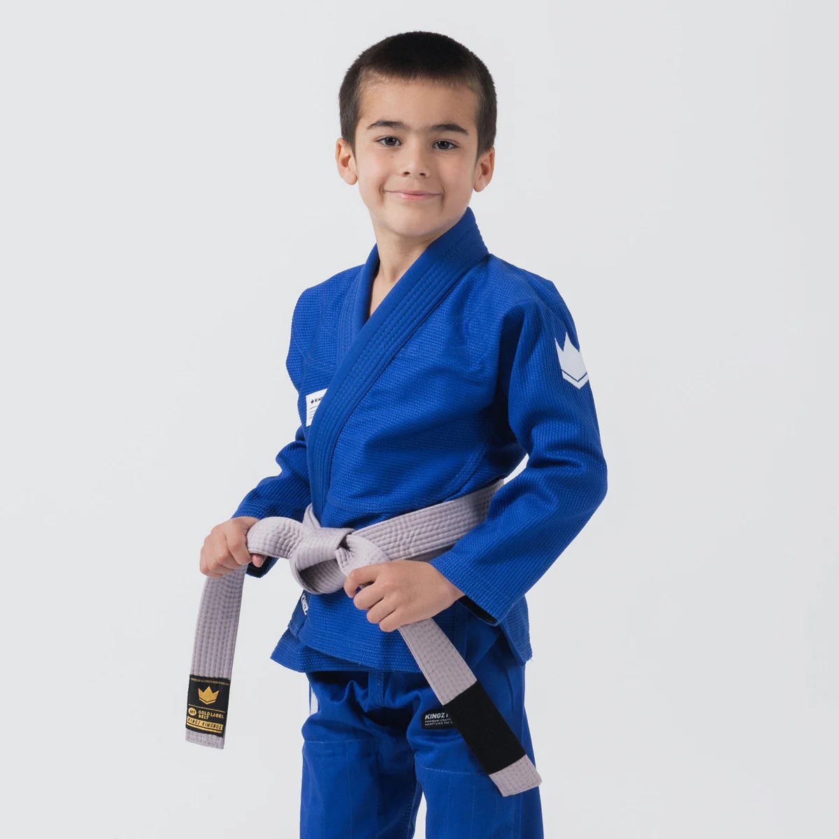 Gi BJJ Dziecko Kingz Kore V2 IBJJF Niebieski  - Image 6