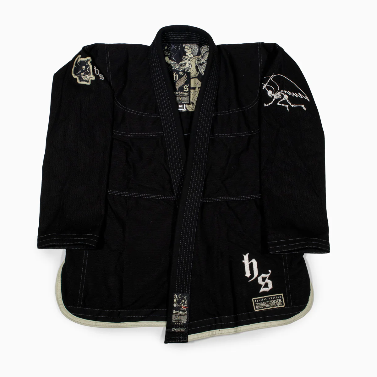 Gi BJJ Half Sumo Archangel Czarny  - Image 2