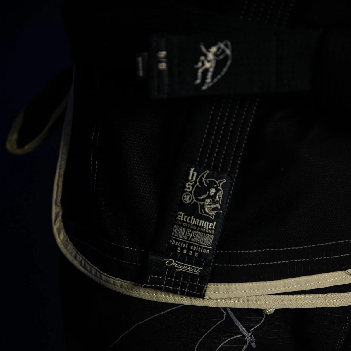 Gi BJJ Half Sumo Archangel Czarny  - Image 6