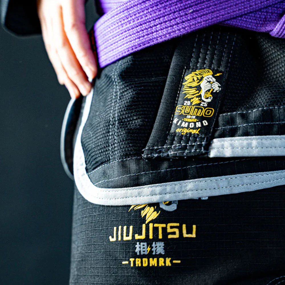 Gi BJJ Half Sumo Lion Czarny  - Image 10