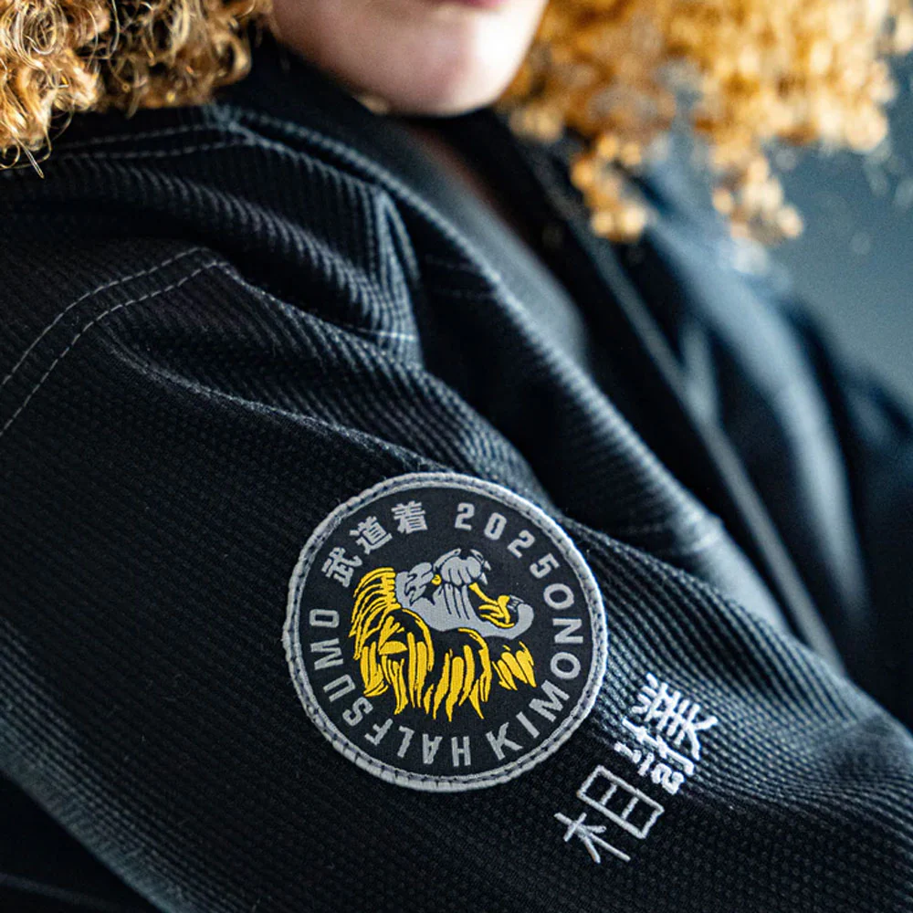 Gi BJJ Half Sumo Lion Czarny  - Image 13