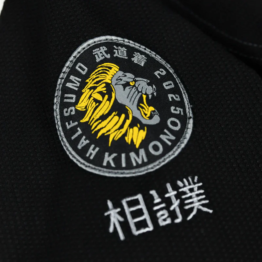 Gi BJJ Half Sumo Lion Czarny  - Image 4