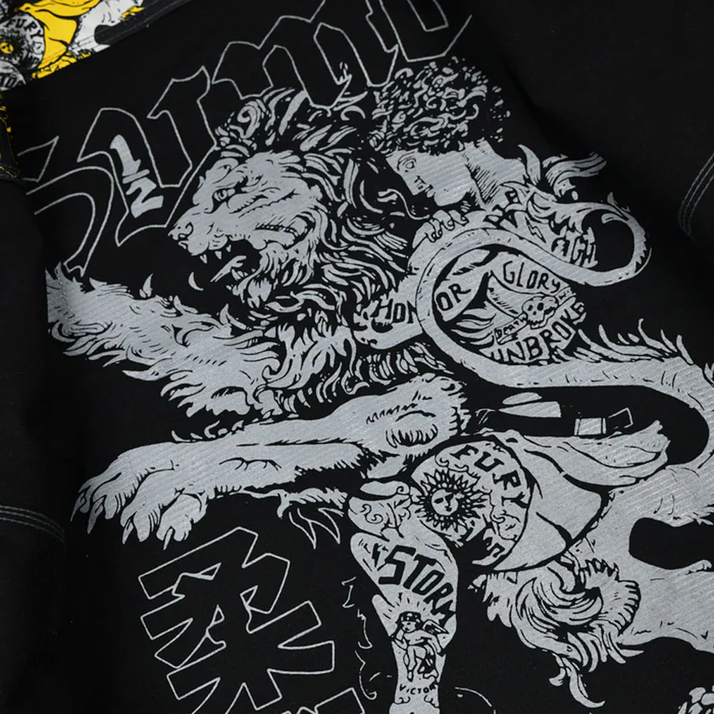 Gi BJJ Half Sumo Lion Czarny  - Image 5