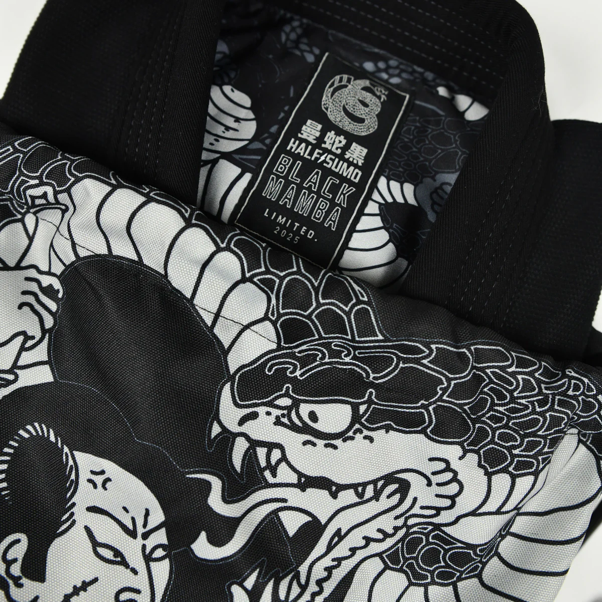 Gi BJJ Half Sumo Mamba Czarny  - Image 12
