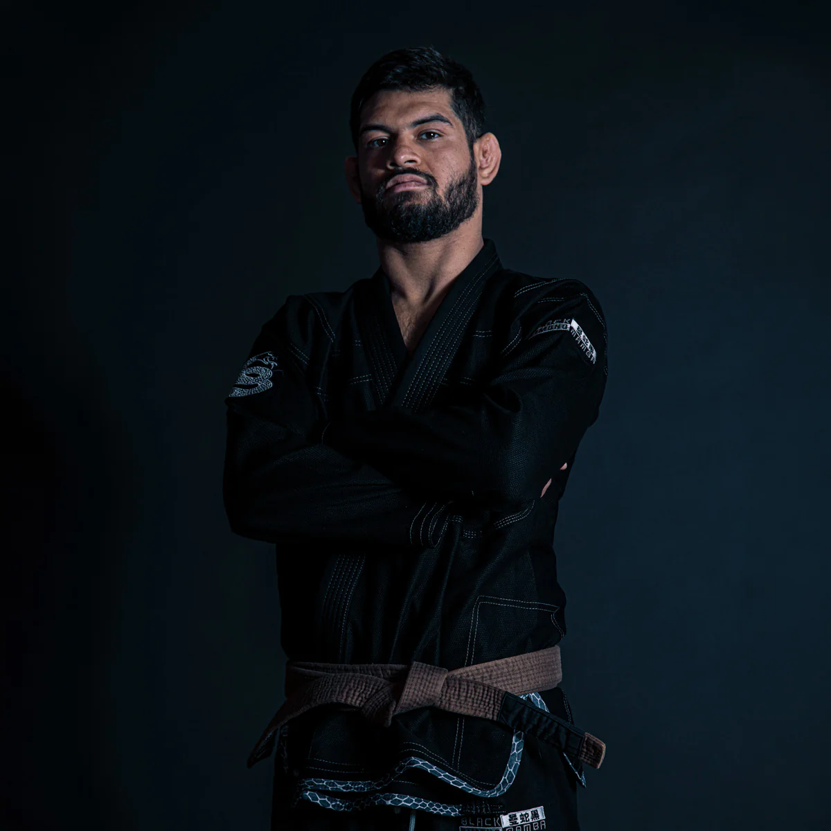 Gi BJJ Half Sumo Mamba Czarny  - Image 14