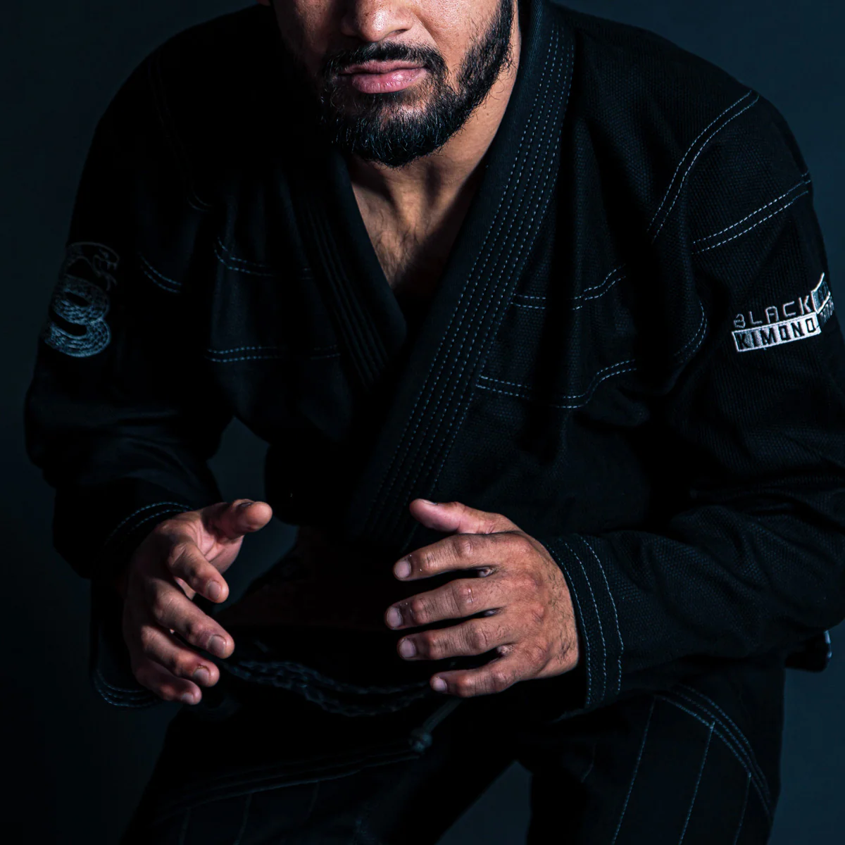 Gi BJJ Half Sumo Mamba Czarny  - Image 15