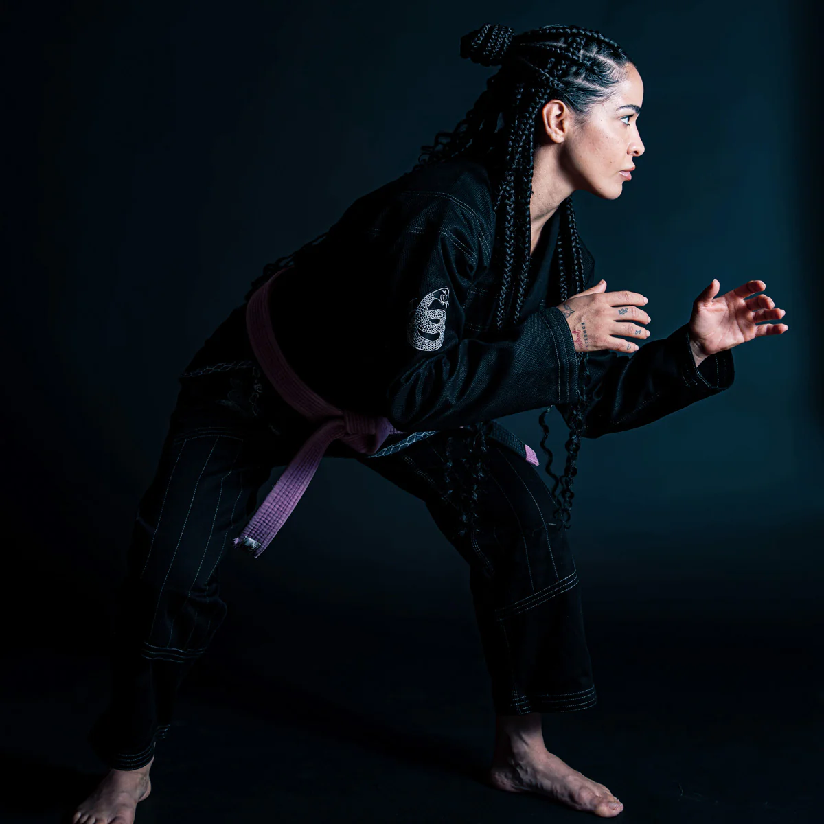 Gi BJJ Half Sumo Mamba Czarny  - Image 20