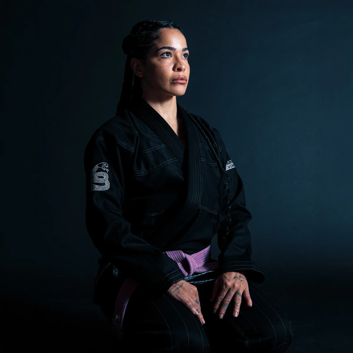 Gi BJJ Half Sumo Mamba Czarny  - Image 22
