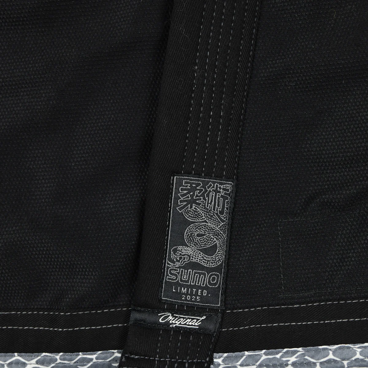 Gi BJJ Half Sumo Mamba Czarny  - Image 6