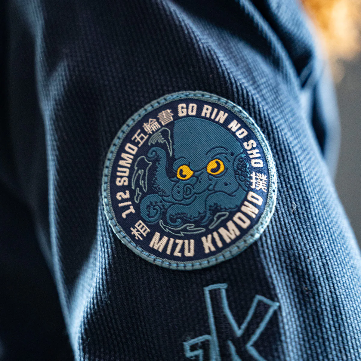 Gi BJJ Half Sumo Mizu "Storm" Granatowy  - Image 14