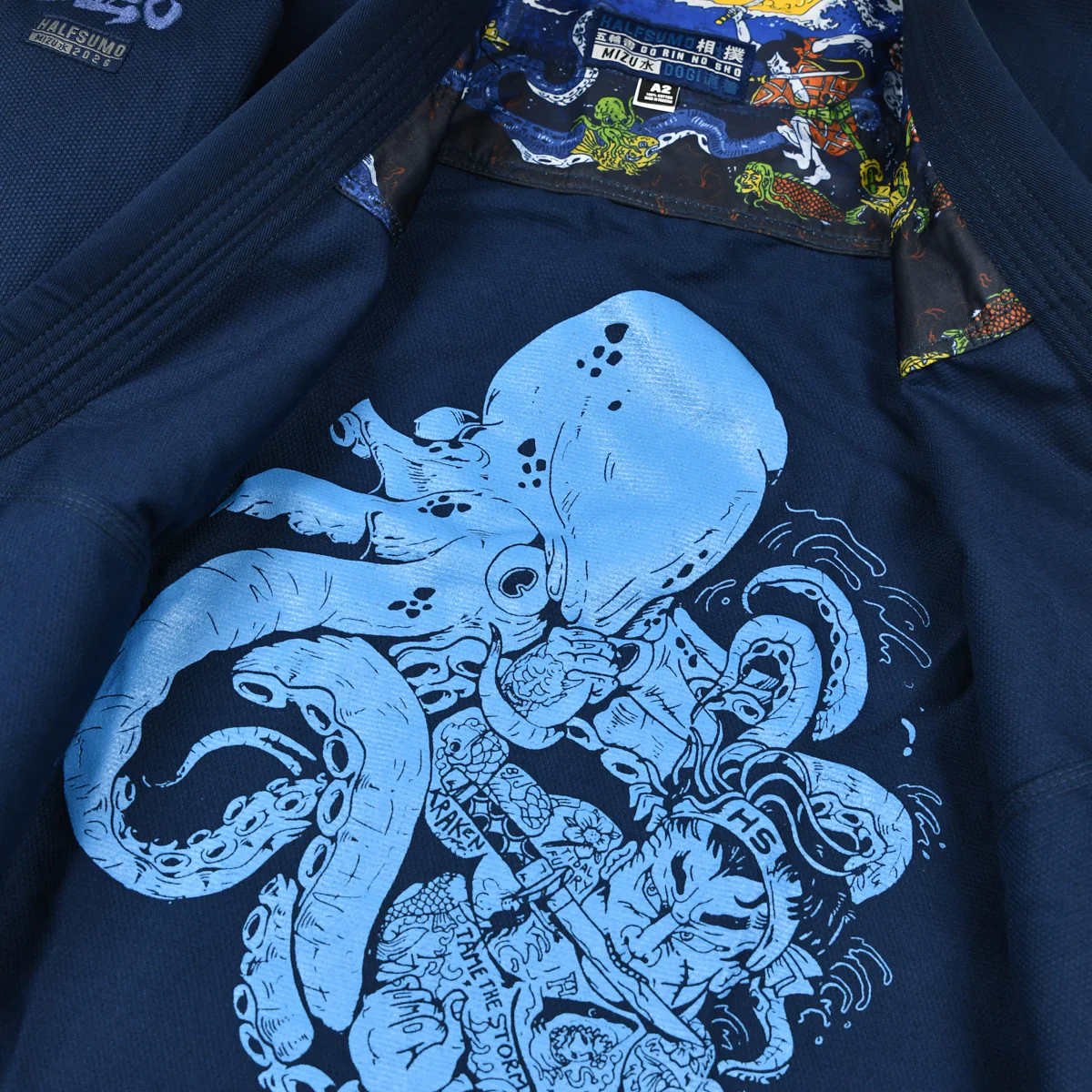 Gi BJJ Half Sumo Mizu "Storm" Granatowy  - Image 19