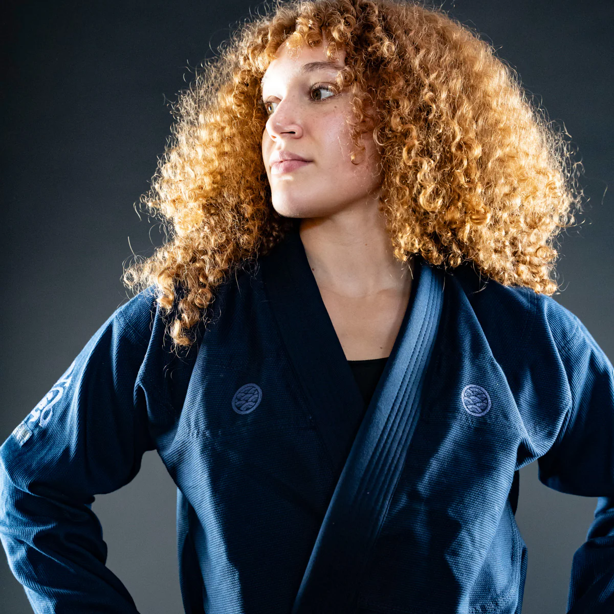 Gi BJJ Half Sumo Mizu "Storm" Granatowy  - Image 8