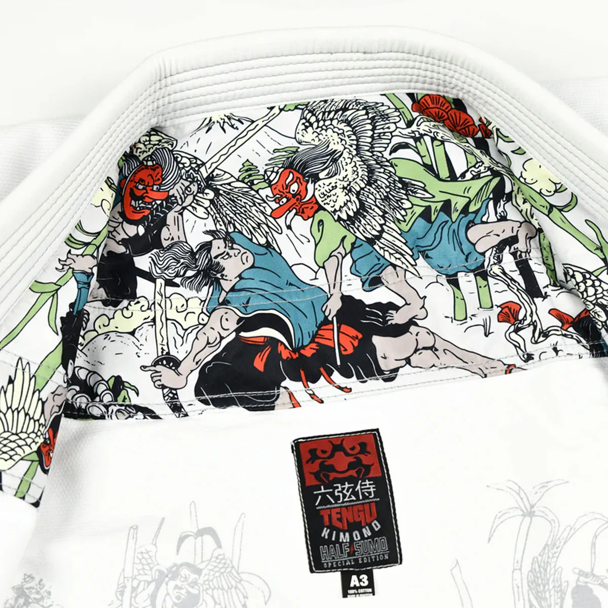 Gi BJJ Half Sumo Tengu Biały  - Image 4
