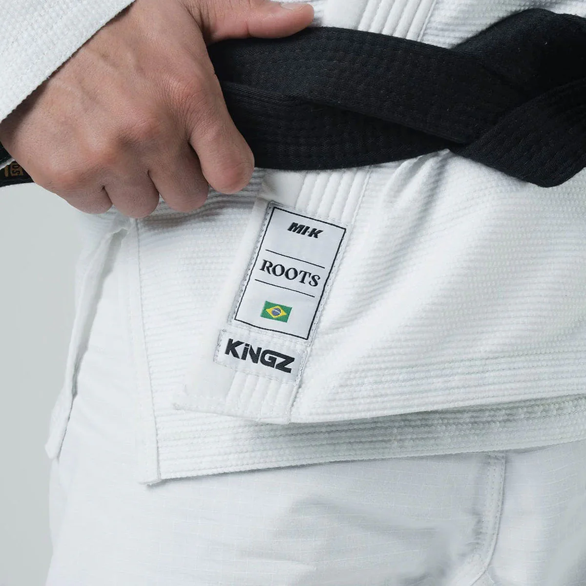 Gi BJJ Kingz MI-K Roots IBJJF Biały  - Image 5