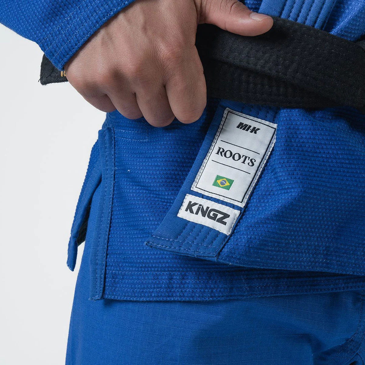 Gi BJJ Kingz MI-K Roots IBJJF Niebieski  - Image 11