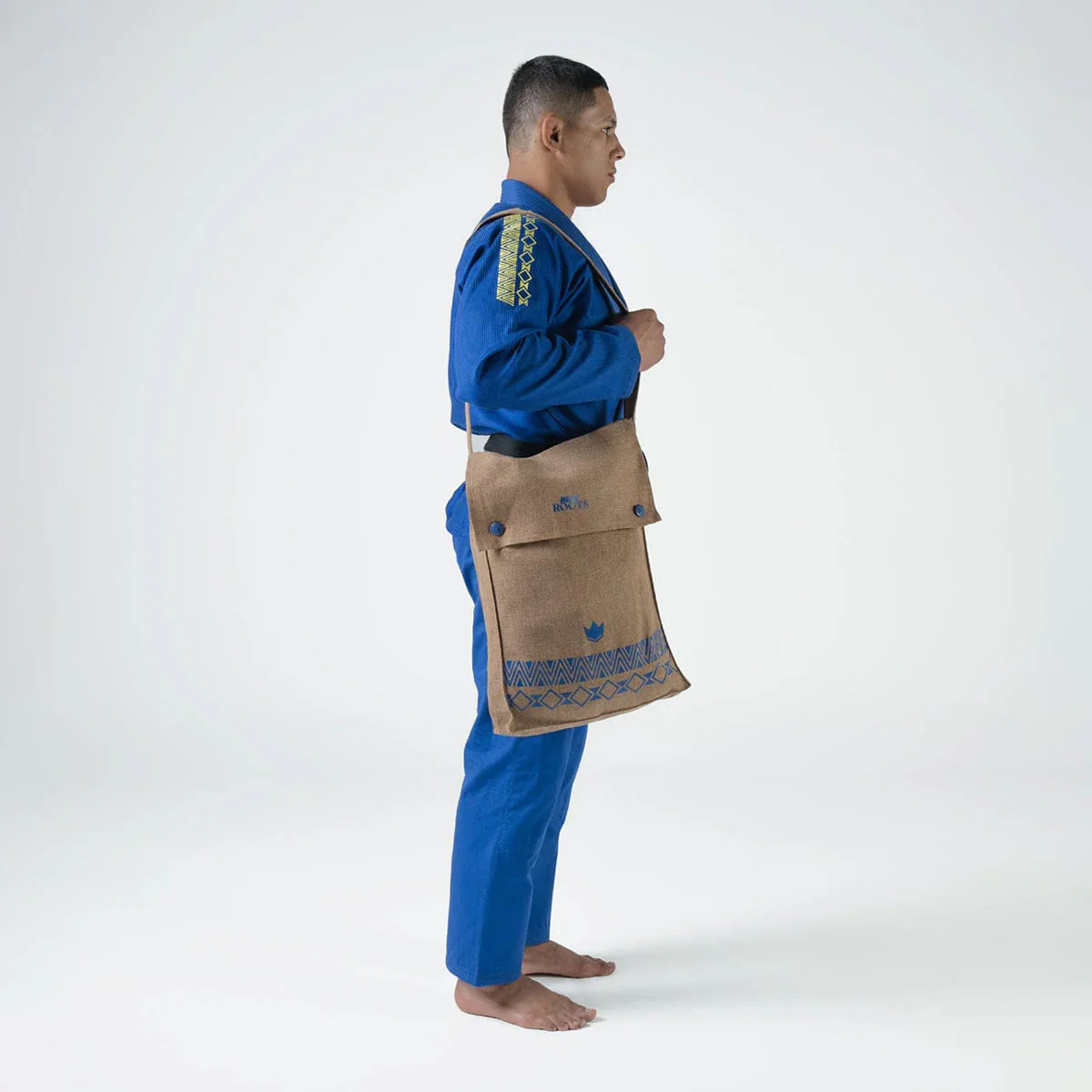 Gi BJJ Kingz MI-K Roots IBJJF Niebieski  - Image 16