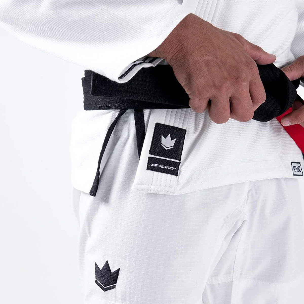 Gi BJJ Kingz Sport 2.0 IBJJF Biały  - Image 12