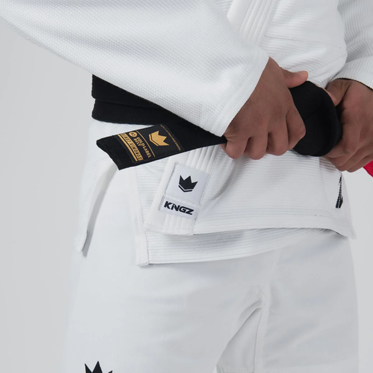Gi BJJ Kingz The One V2 IBJJF Biały  - Image 12