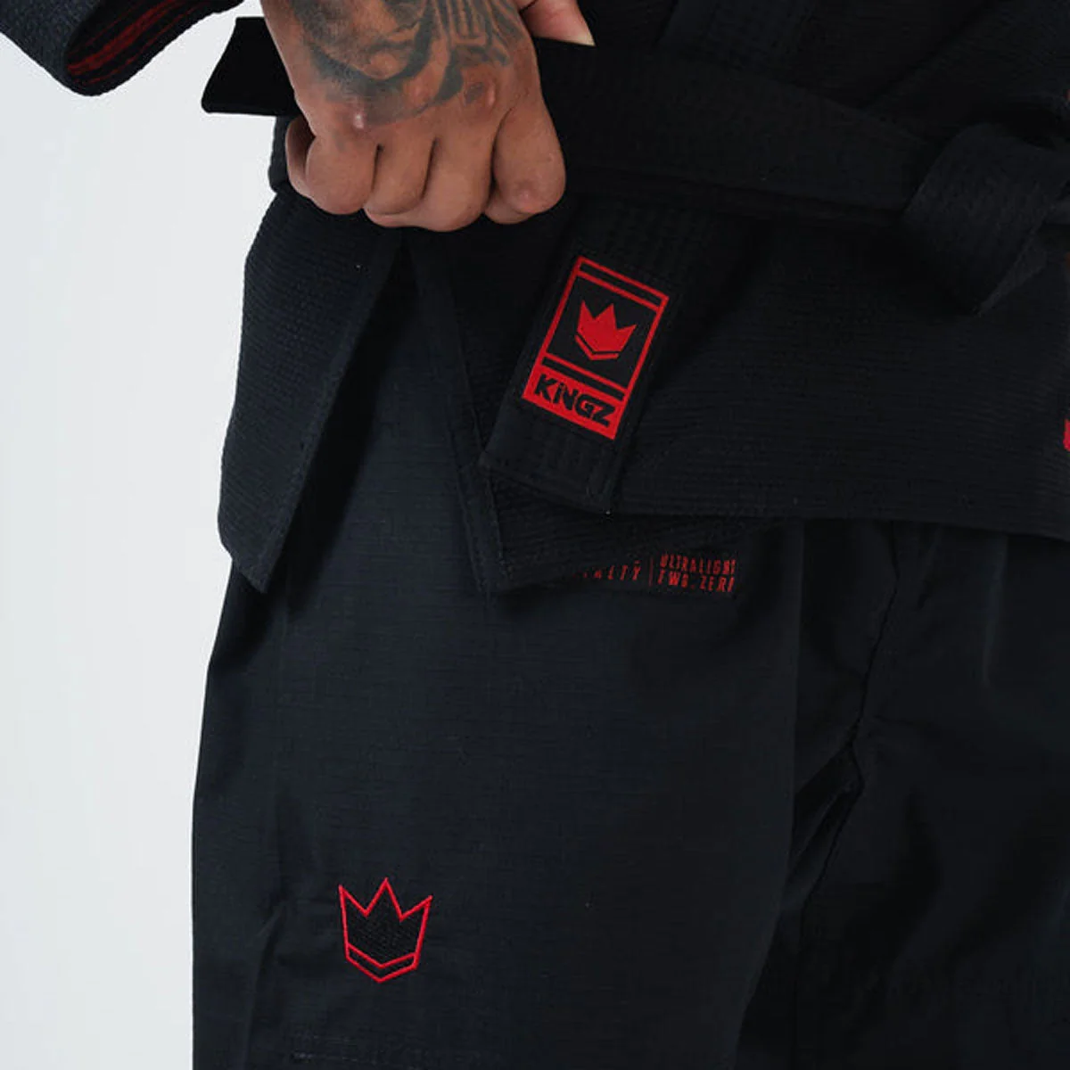 Gi BJJ Kingz Ultralight 2.0 IBJJF Czarny  - Image 10