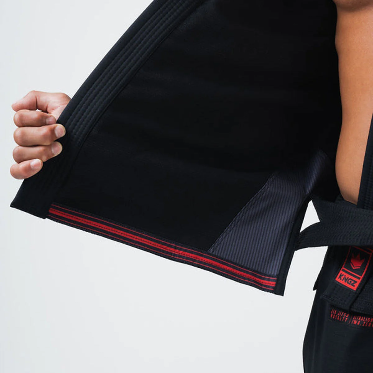 Gi BJJ Kingz Ultralight 2.0 IBJJF Czarny  - Image 14