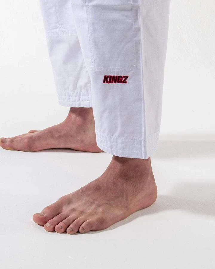 Gi BJJ Kingz Ultralight 2.0 Biały  - Image 10