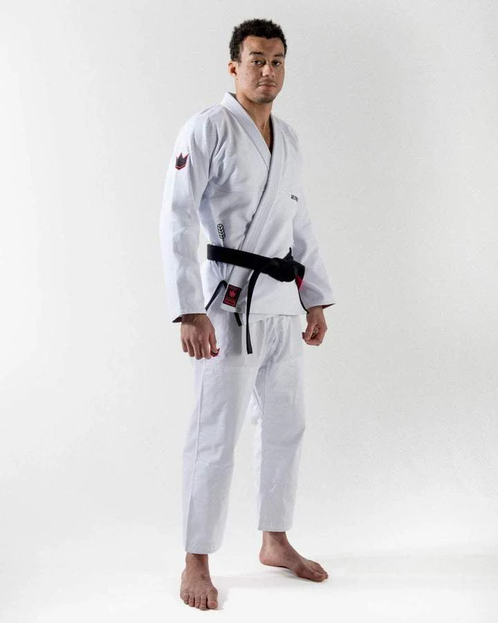 Gi BJJ Kingz Ultralight 2.0 Biały  - Image 4