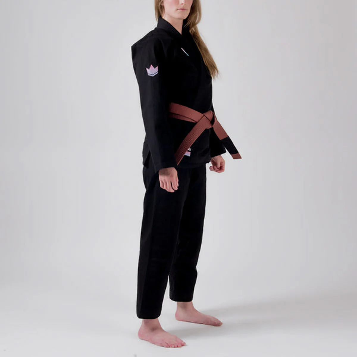 Gi BJJ Kobieta Kingz Empowered Czarny  - Image 3