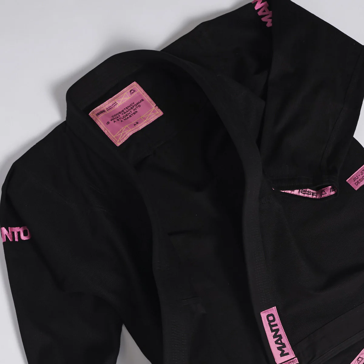 Gi BJJ Manto Rise 2.0 Czarny-różowy  - Image 10