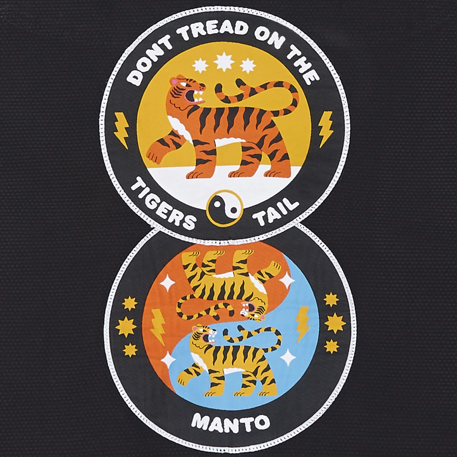 Gi BJJ Manto Tiger's Tail Czarny  - Image 10
