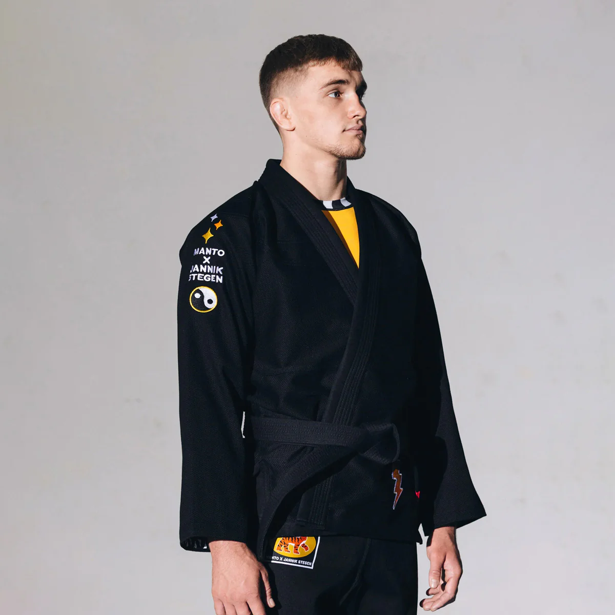 Gi BJJ Manto Tiger's Tail Czarny  - Image 14