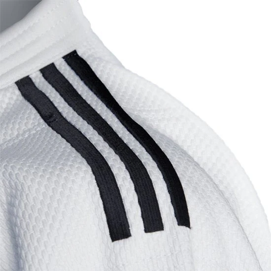 Judoga biały Adidas J730 Champion III IJF Slimfit  - Image 3