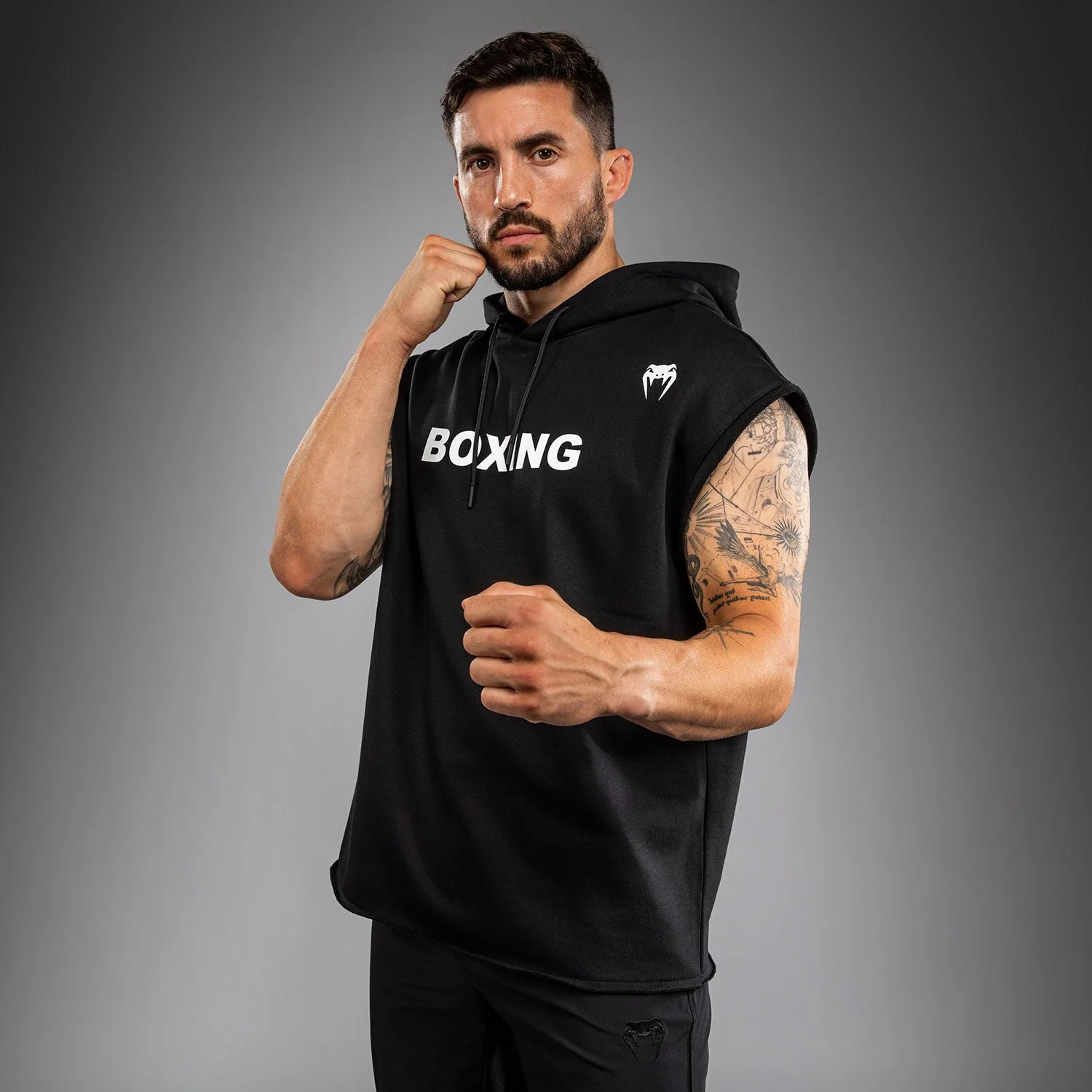 Bezrękawnik Venum Boxing VT z kapturem  - Image 2