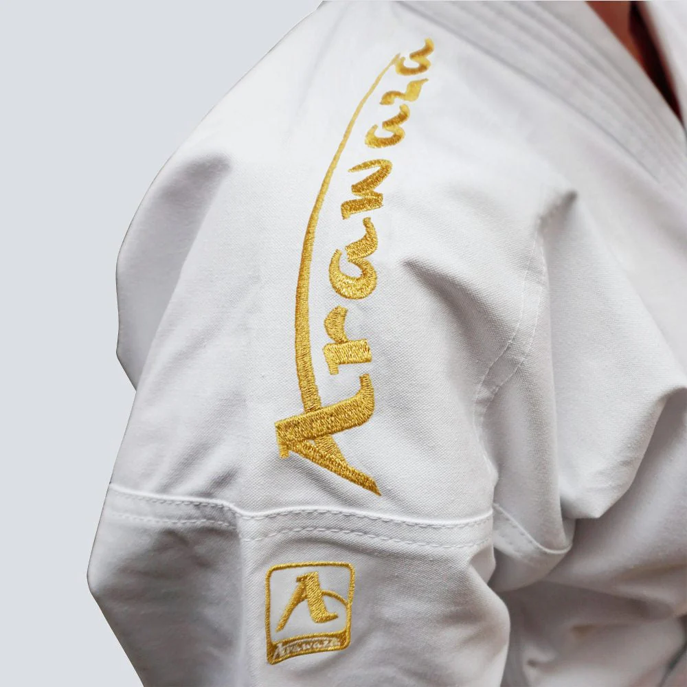 Karatega Arawaza Kata Deluxe Evo WKF złoty haft  - Image 3