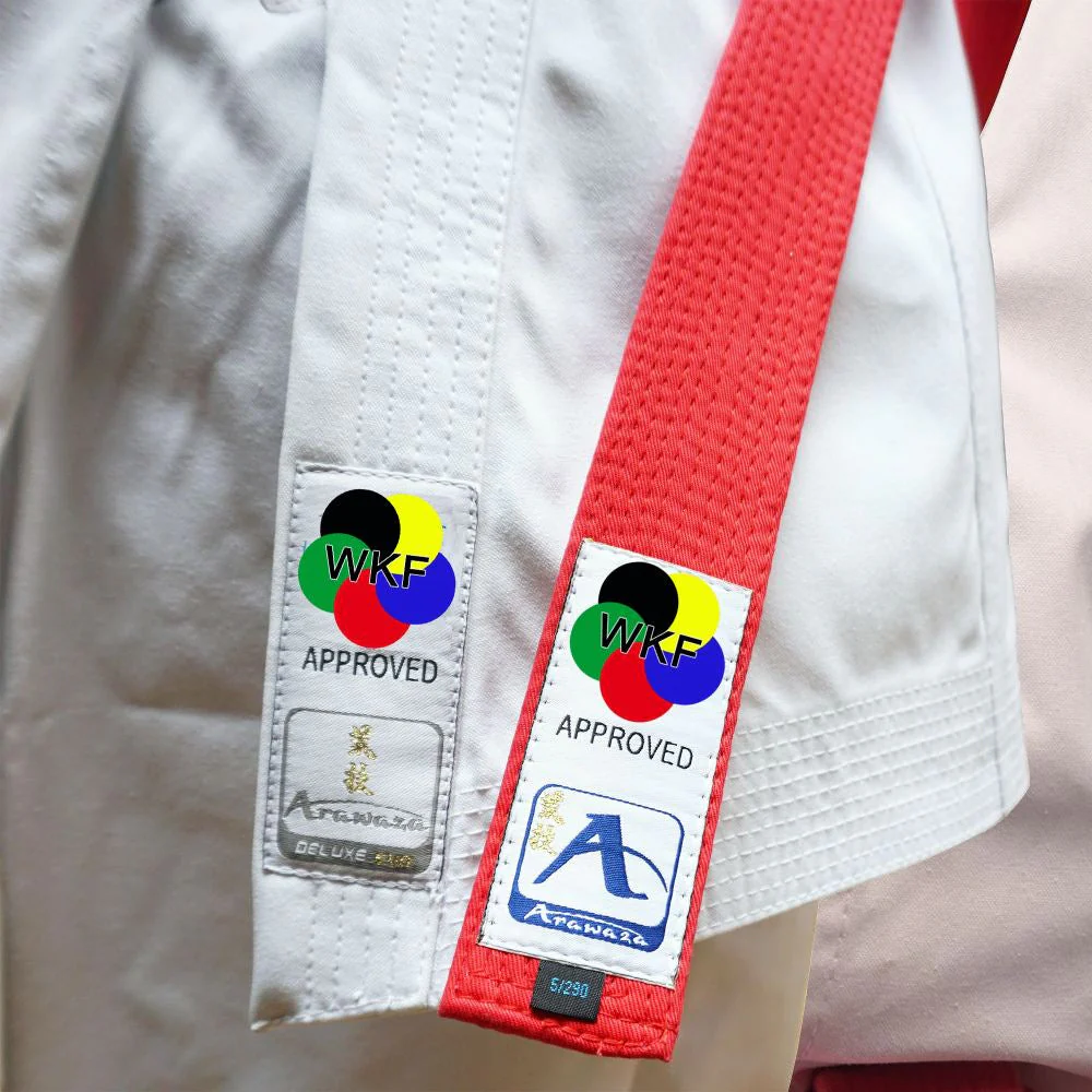Karatega Arawaza Kata Deluxe Evo WKF złoty haft  - Image 4