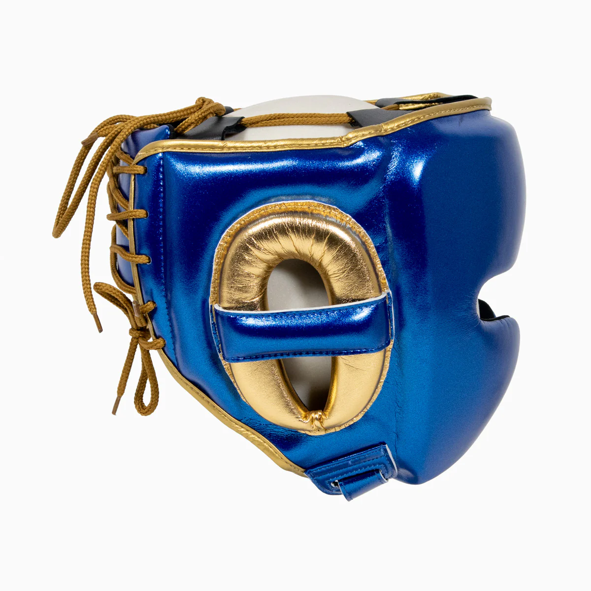 Kask Adidas Pro Niebieski-złoty  - Image 5