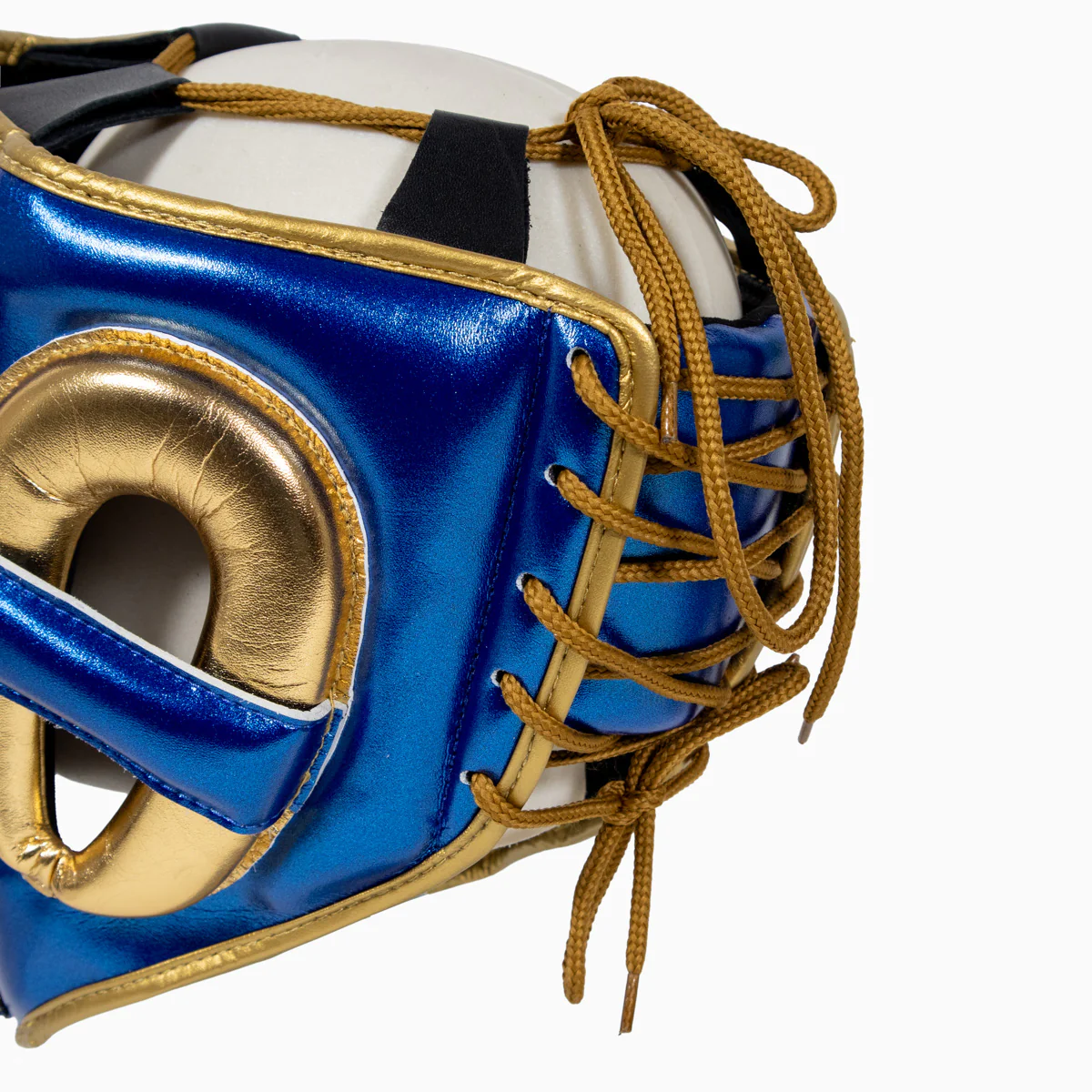 Kask Adidas Pro Niebieski-złoty  - Image 8