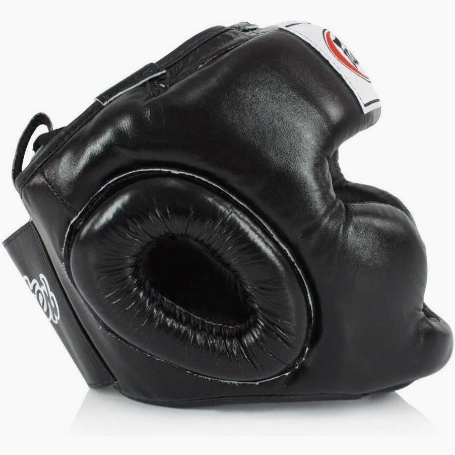 Kask Bokserski Fairtex Pełne Pokrycie HG3 Czarny  - Image 3
