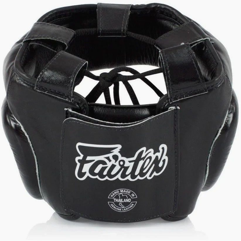 Kask Bokserski Fairtex Pełne Pokrycie HG3 Czarny  - Image 4