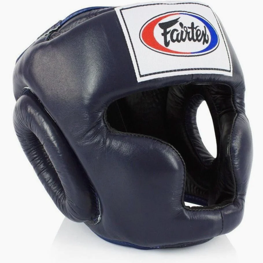 Kask Bokserski Fairtex Pełne pokrycie HG3 Niebieski  - Image 2