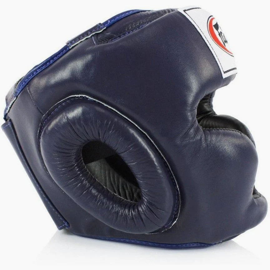 Kask Bokserski Fairtex Pełne pokrycie HG3 Niebieski  - Image 3
