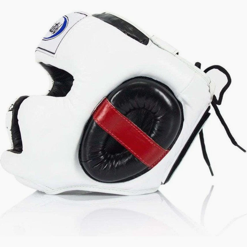 Kask Bokserski Fairtex Super Sparring HG10 Biały  - Image 3
