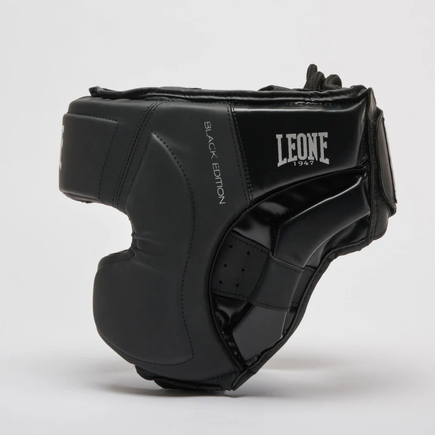 Kask Bokserski Leone Edizione Nera CS435 z osłoną policzków  - Image 3