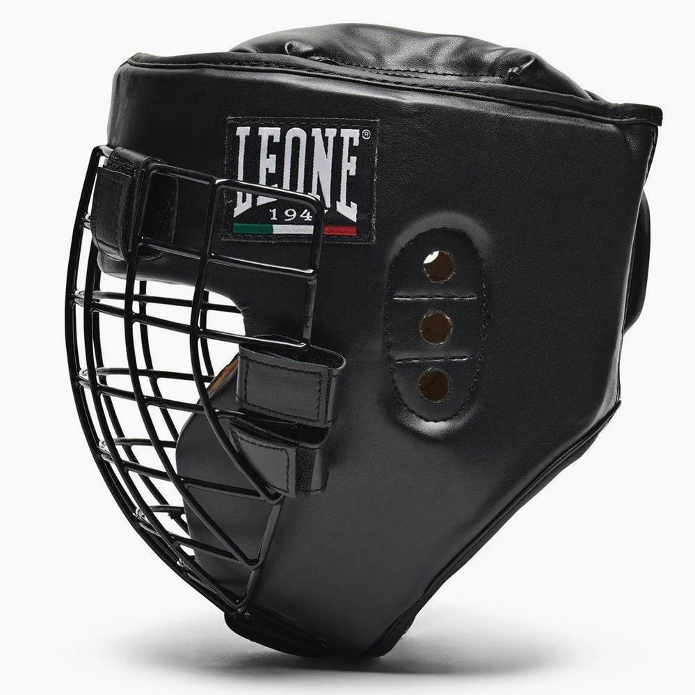 Kask Bokserski Leone Fighter CS424 z kratką  - Image 3