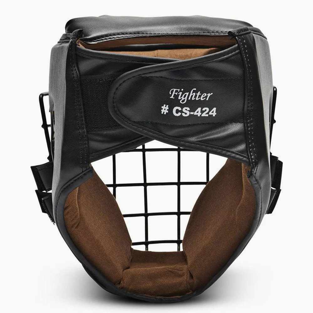 Kask Bokserski Leone Fighter CS424 z kratką  - Image 4