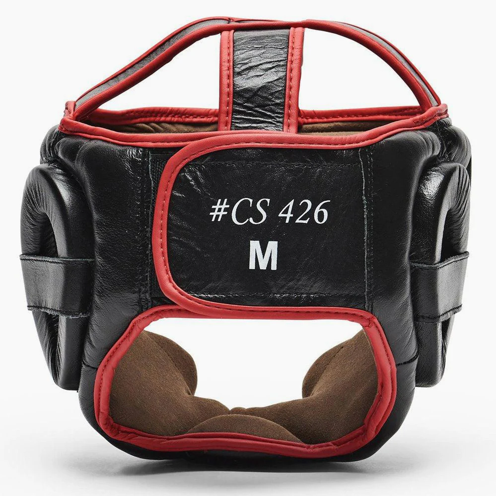 Kask Bokserski Leone Pełna Osłona CS426 Czarny  - Image 4