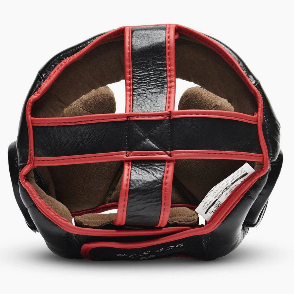 Kask Bokserski Leone Pełna Osłona CS426 Czarny  - Image 5