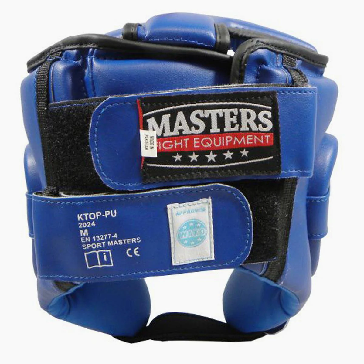 Kask Bokserski Masters WAKO Blu  - Image 4